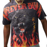 DUAA "Panther" SS Tee (Black) - DUAA