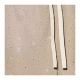 DUAA ''ENLIGHTEN'' BEIGE STONE SWEAT SHORT - DUAA