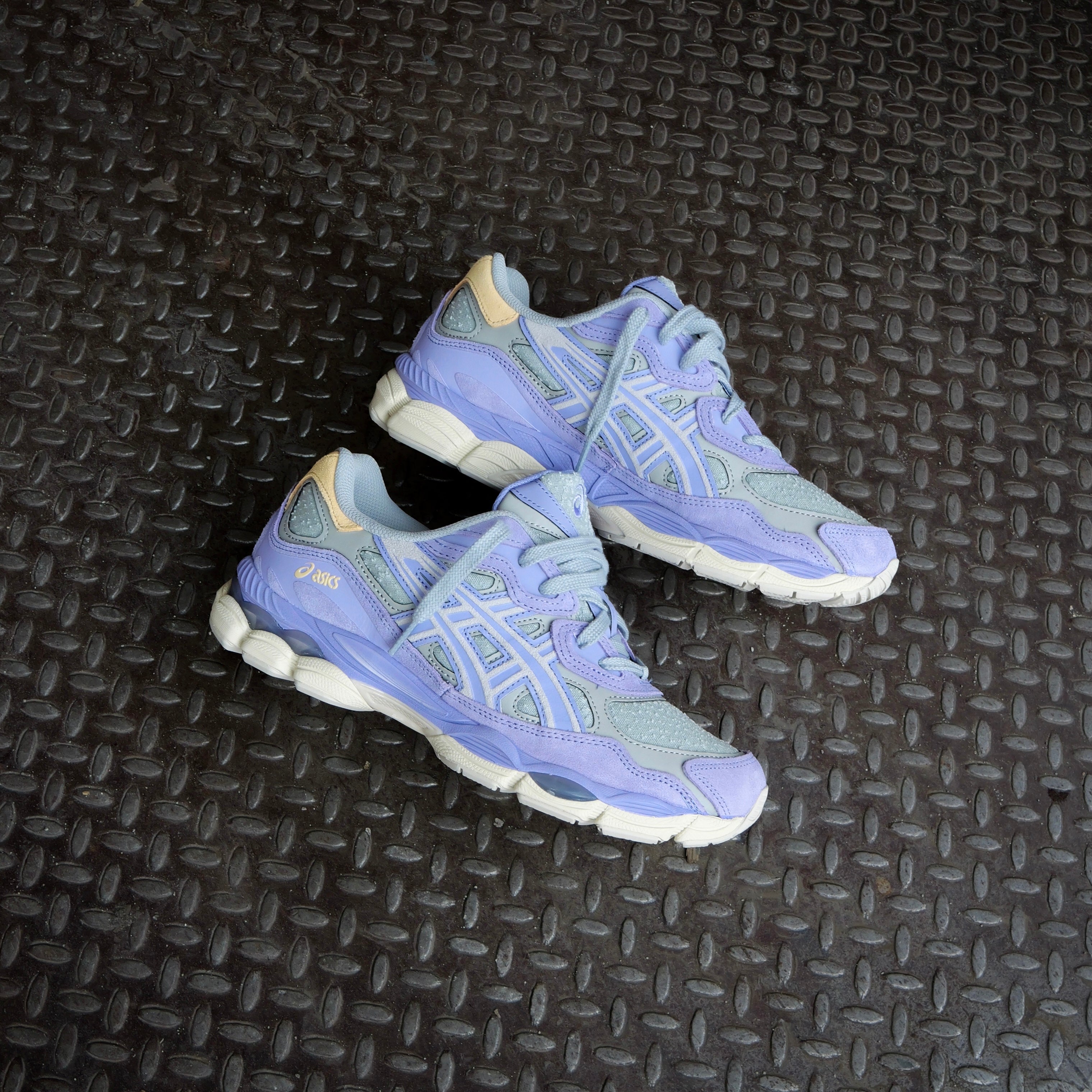 Mens Asics Gel-NYC (Piedmont Grey/Blue Bell) - Asics