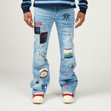 DUAA "Heart Control" Blue Denim - DUAA
