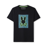 Psycho Bunny Livingston Graphic Tee (Black) - Psycho Bunny