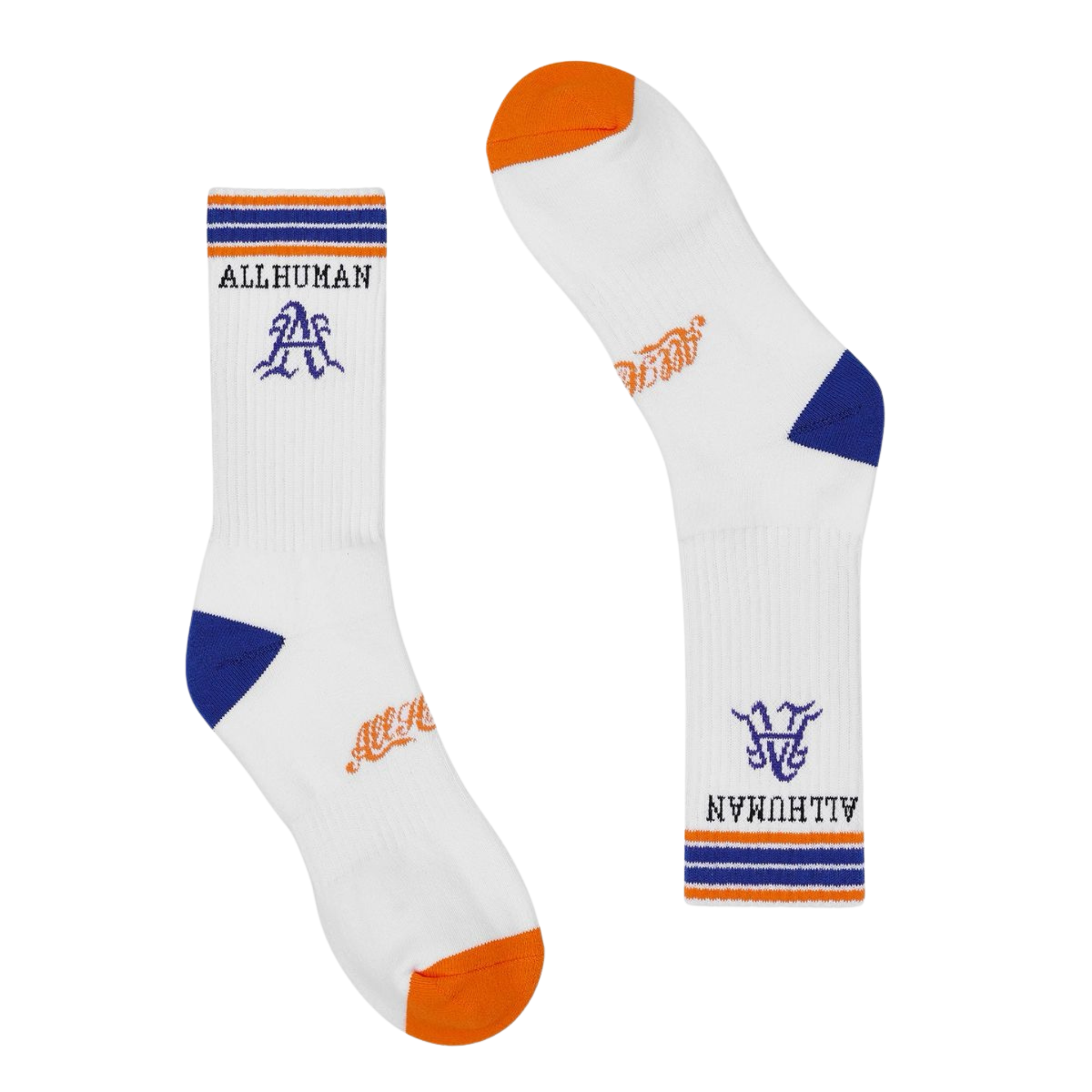All Human "THE SOCK v1" (White/Royal/Orange) - All Human