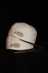 New Era Houston Astros Astrodome The Original Stadium Side Patch 59Fifty Fitted (Off White/Burnt Wood) - New Era