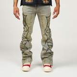 DUAA "Stone" Grey Denim - DUAA