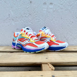 Mens Saucony ProGrid Omni 9 (Orange/Multi) - Saucony