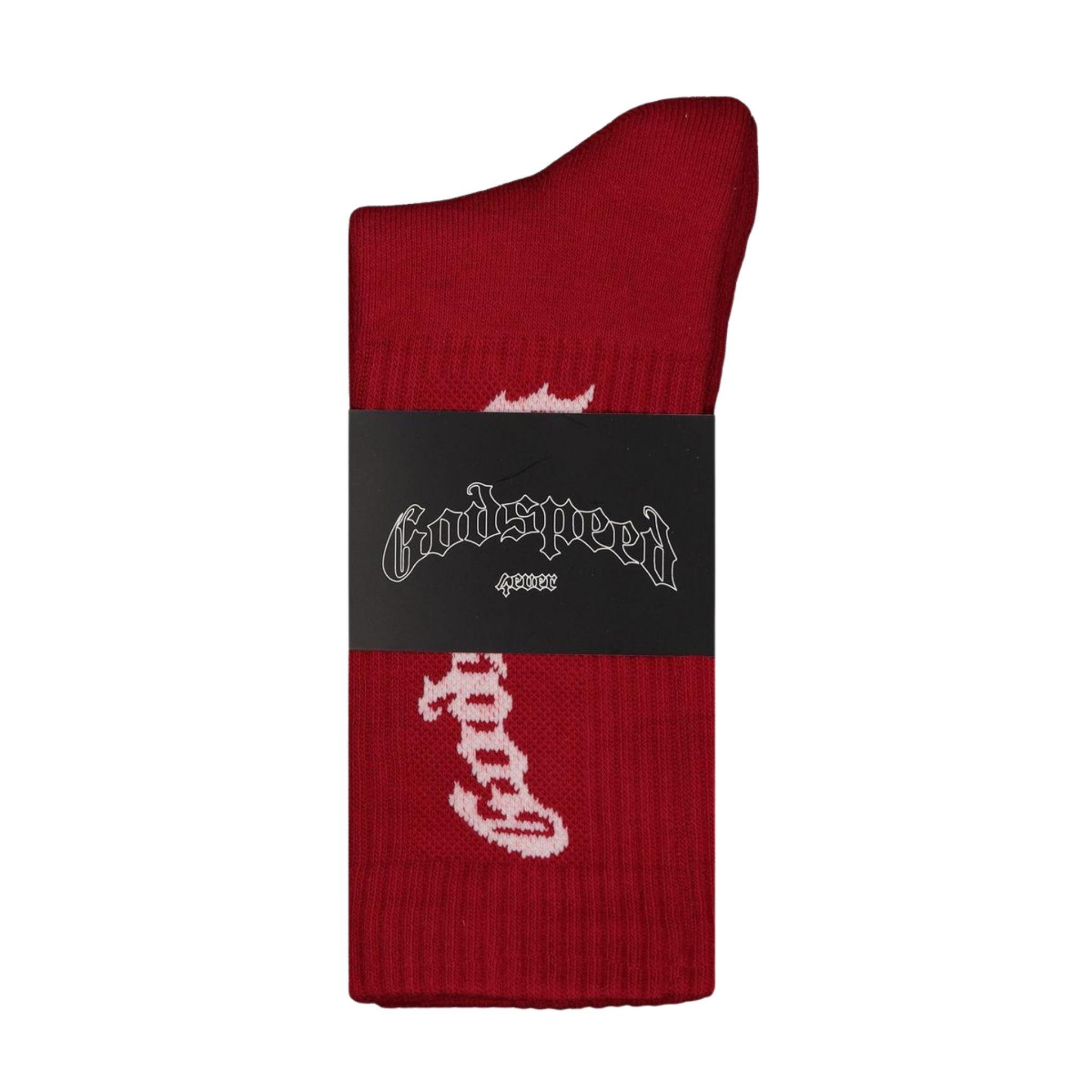 Godspeed OG Logo Sock (Maroon) BOOM - Godspeed