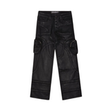 Valabasas "Kneeboard" Baggy Denim Jean (Black)