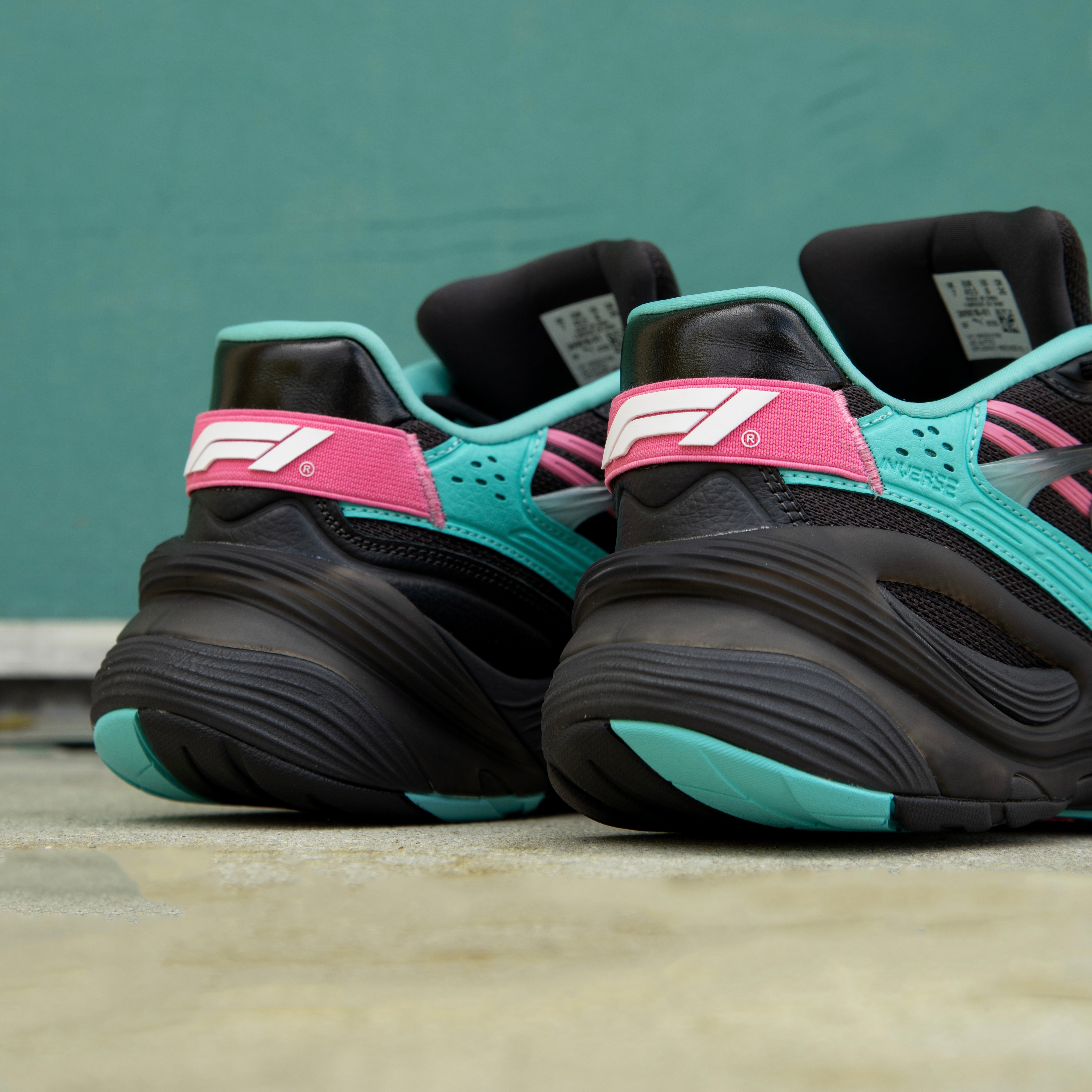 Mens Puma F1 Inverse Miami (Flat Dark Grey/Aquatic) - Puma