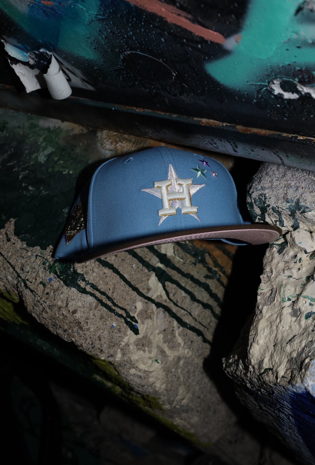 New Era Houston Astros 2019 World Series Side Patch Fitted - New Era