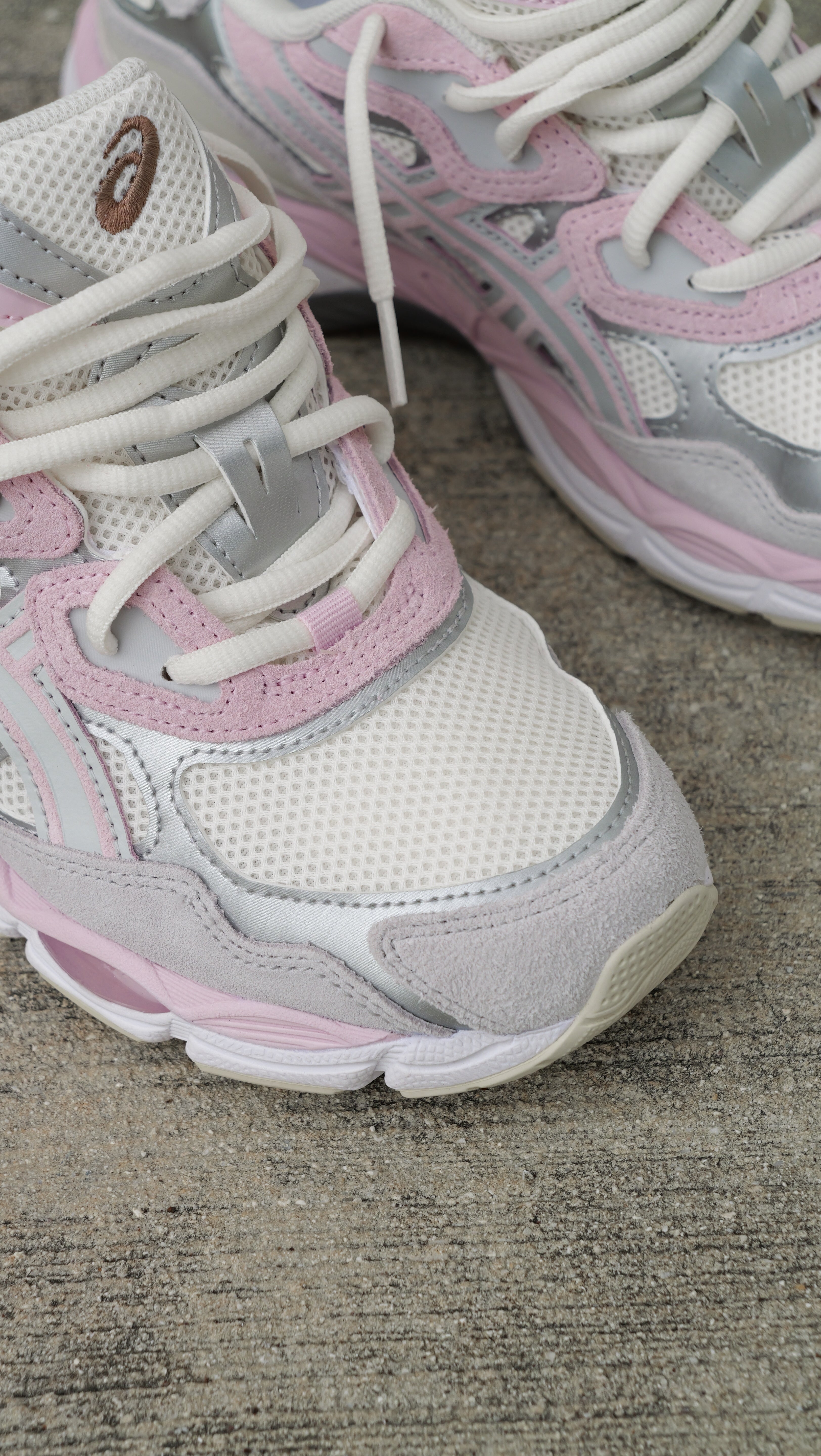 Mens Asics Gel-NYC (Concrete/Barely Rose) - Asics
