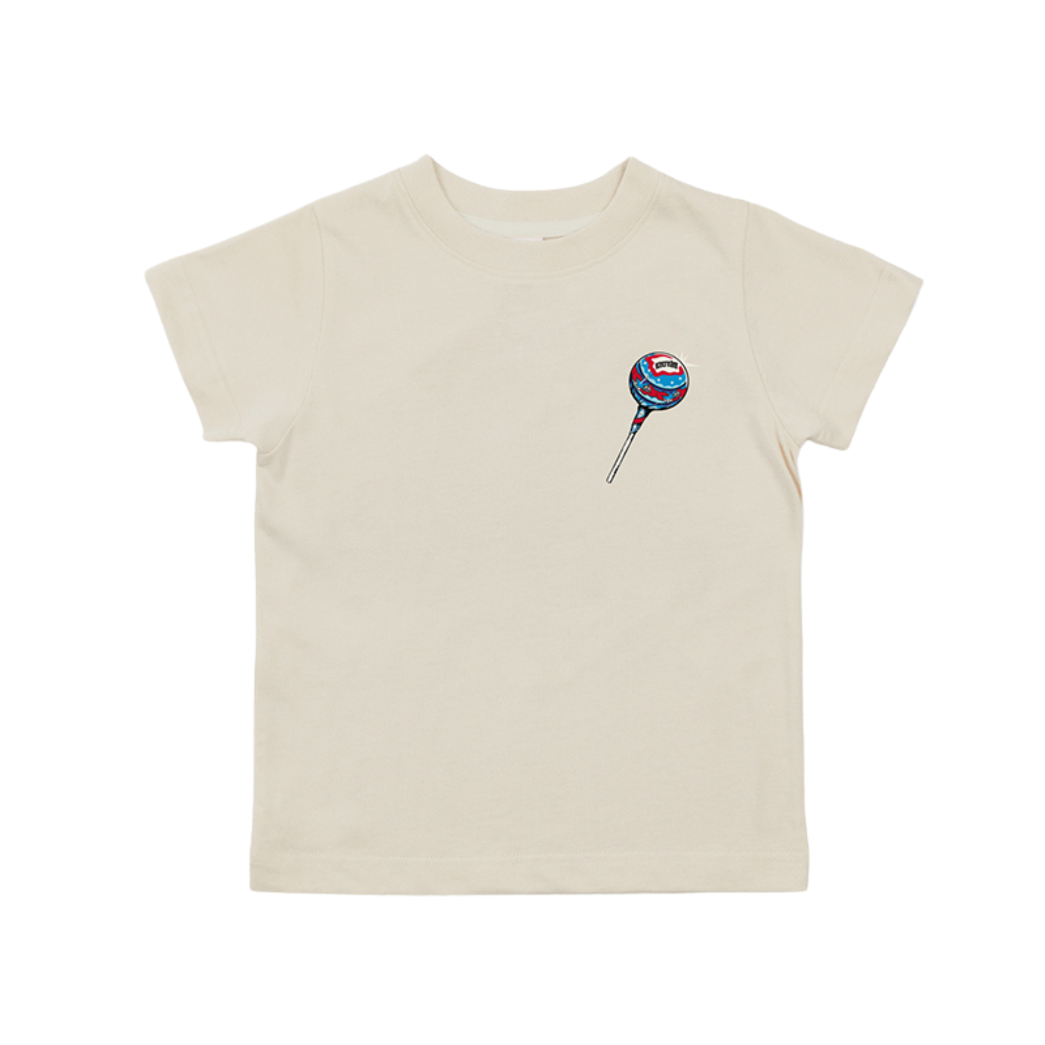 Kids Icecream Pops S/S Tee (Whisper White) - Ice Cream