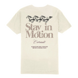 Outrank "Stay In Motion" Tee (Vintage White)