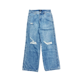 Mixed Emotion "Blue Stone" Baggy Jeans - Mixed Emotion