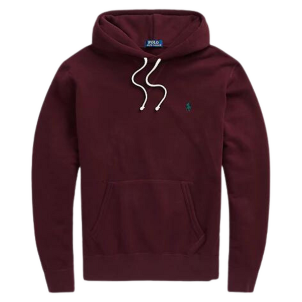 Polo Ralph Lauren RL Fleece Hoodie (Harvard Wine) | SNEAKER TOWN