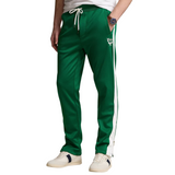 Polo Ralph Lauren Embroidered Fleece Track Pants (Tennis Green/White) - Polo Ralph Lauren