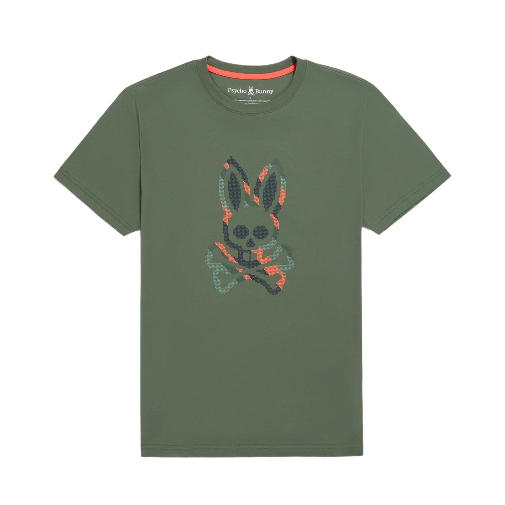 Psycho Bunny Apple Valley High Density Graphic Tee (Laurel Wreath) - Psycho Bunny