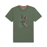 Psycho Bunny Apple Valley High Density Graphic Tee (Laurel Wreath) - Psycho Bunny