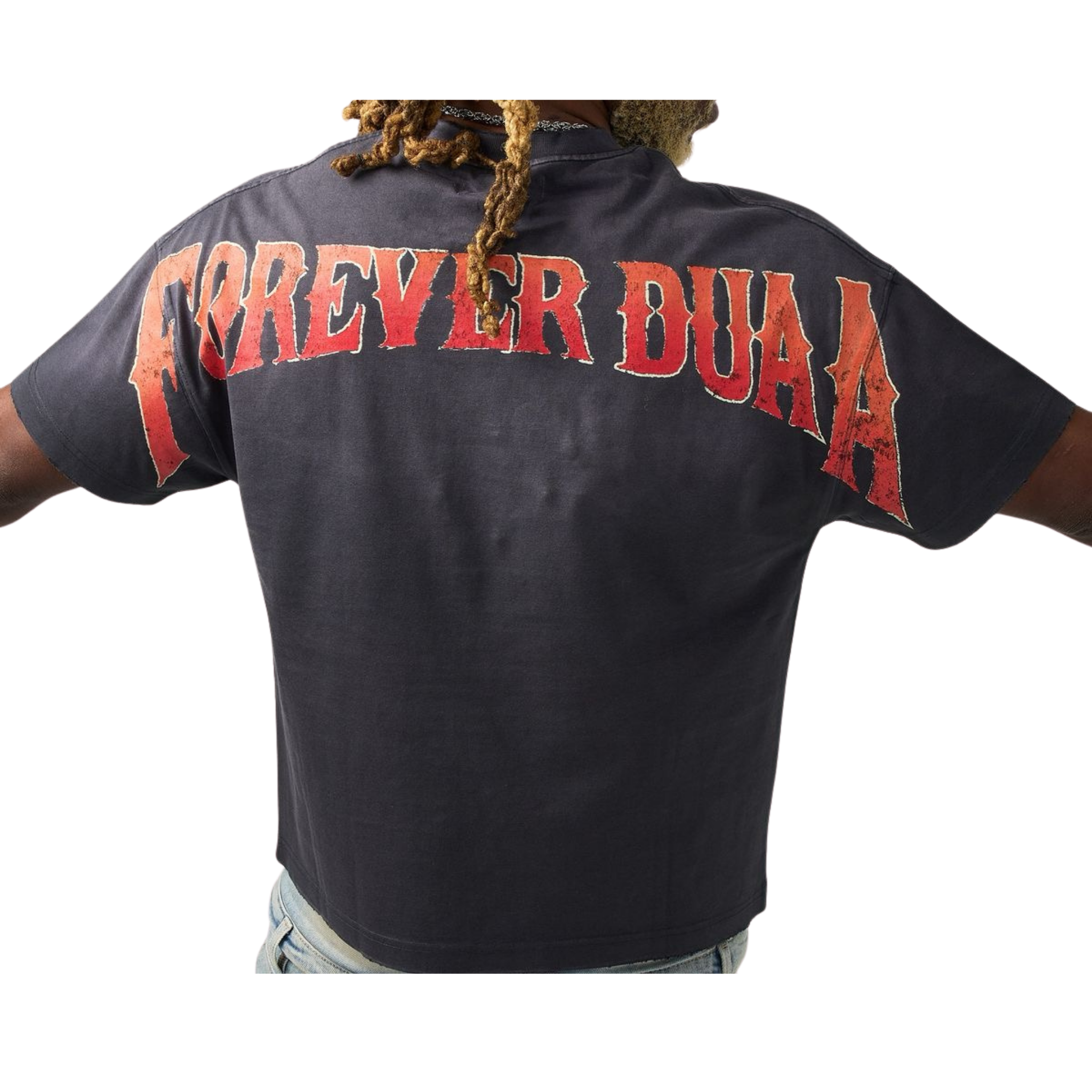 DUAA "Panther" SS Tee (Black) - DUAA