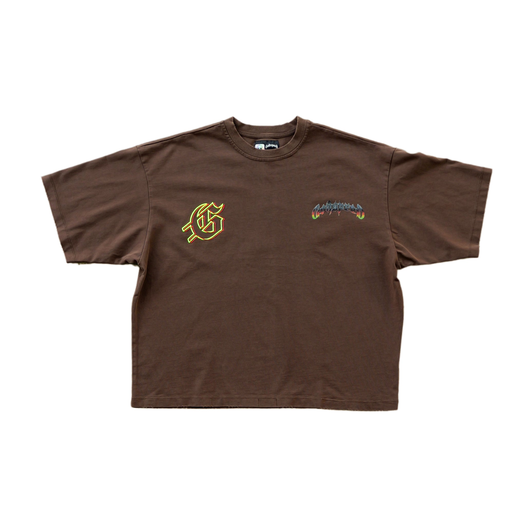 Godspeed Biker Nation Tee (Mocha) - Godspeed