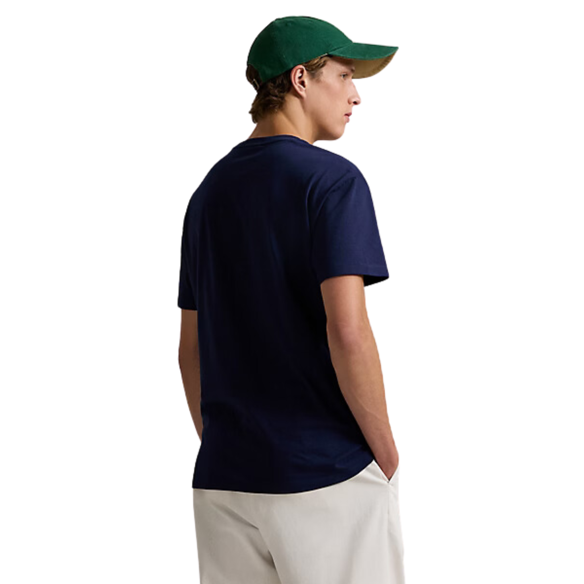 Polo Ralph Lauren Classic Fit Logo Jersey T-Shirt (Navy)