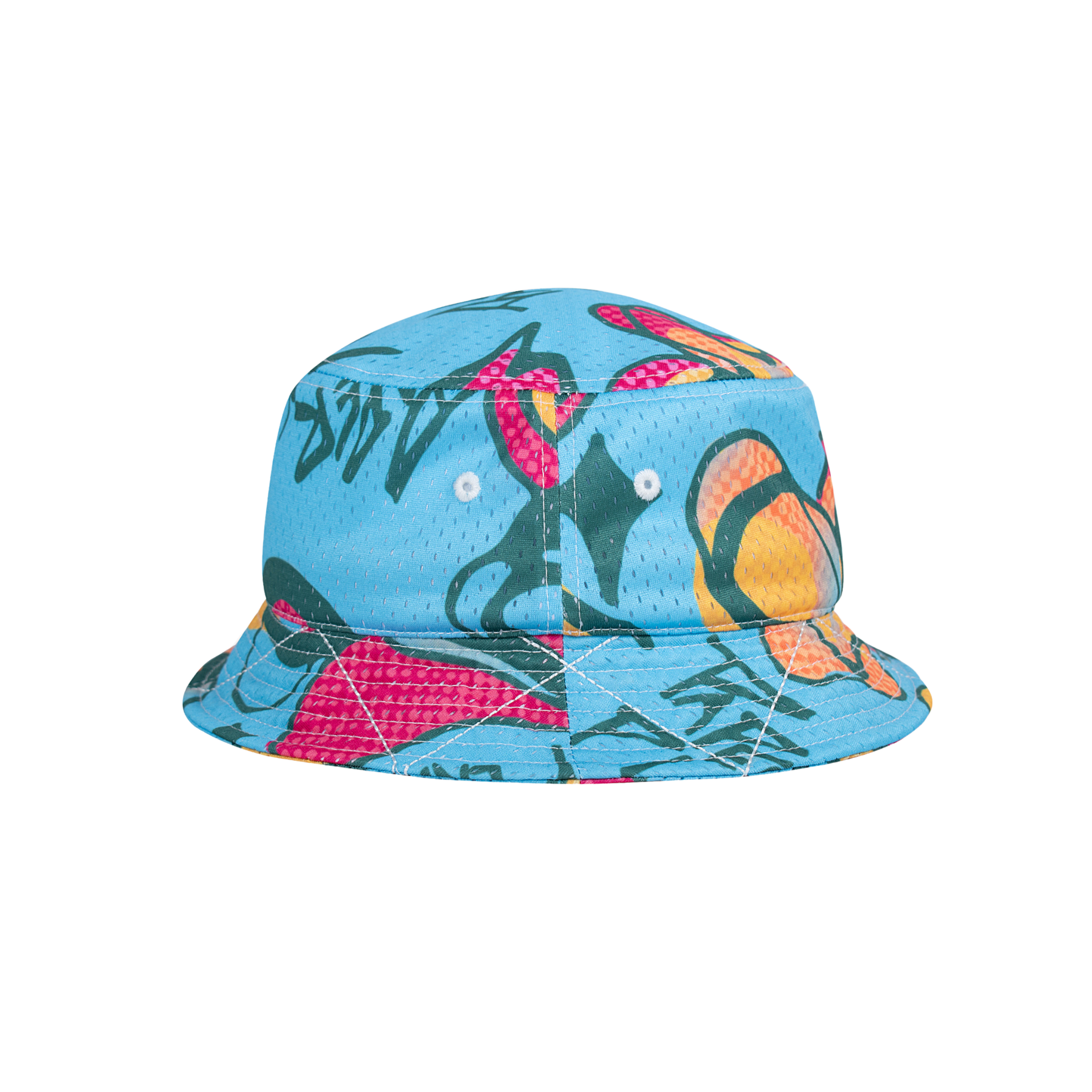 Paper Planes Tropicalia Mesh Bucket Hat (Multi)