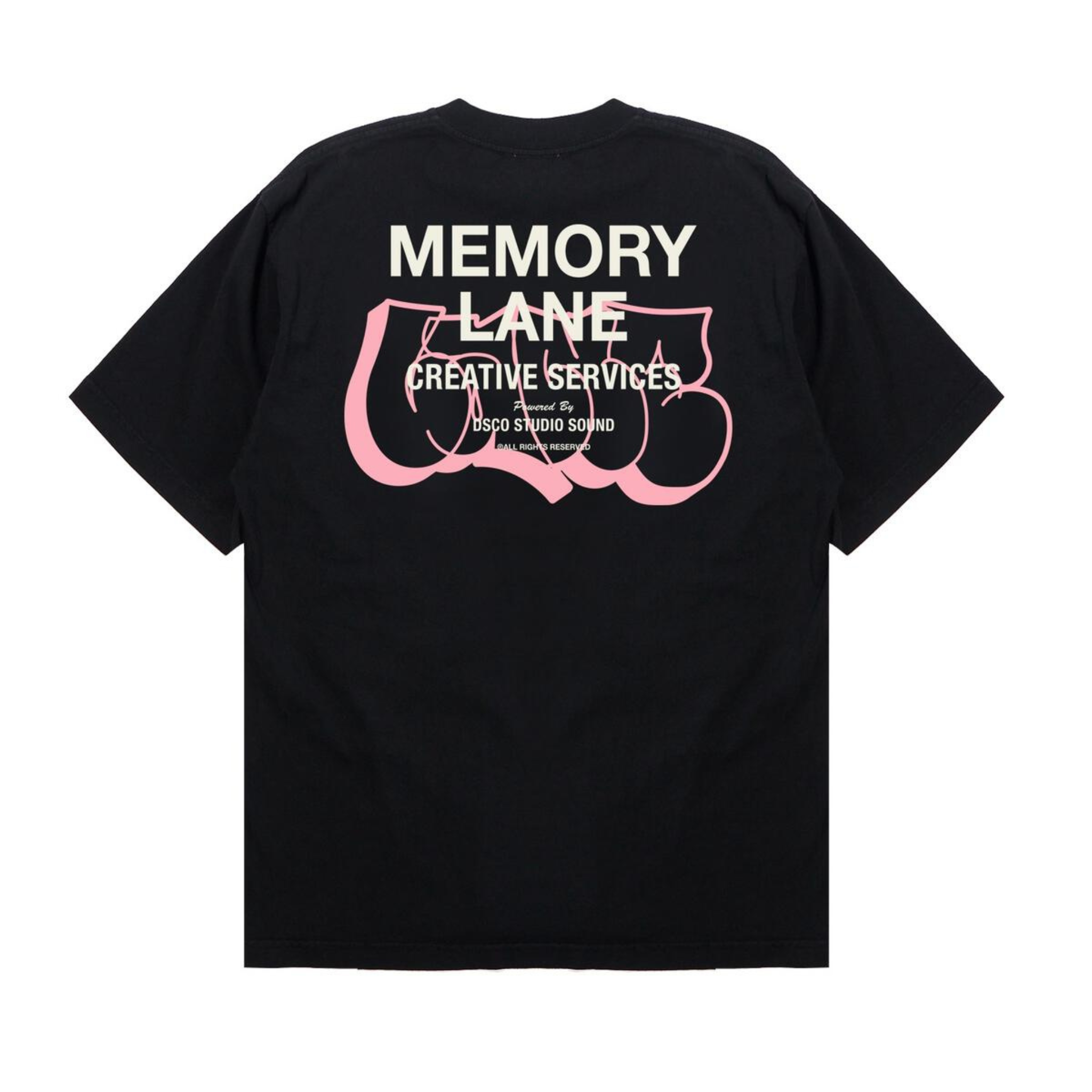 Memory Lane Lane Throwing Tee (Black) - Memory Lane