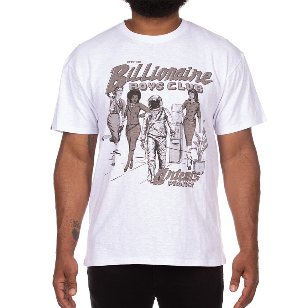 Billionaire Boys Club Office SS Knit (White) - Billionaire Boys Club