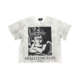 Mixed Emotion “XIX” Oversized Tee (White) - Mixed Emotion