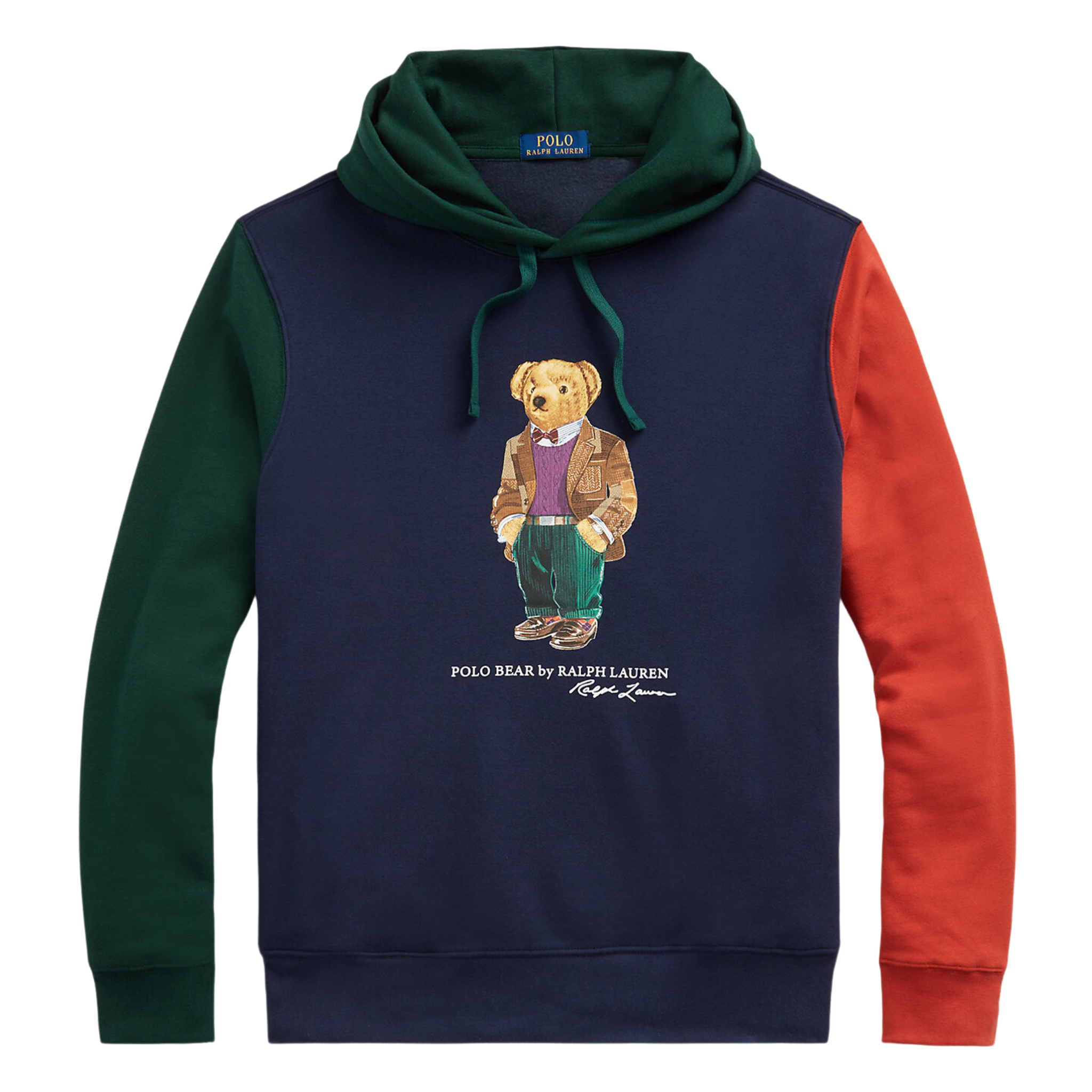 Polo Ralph Lauren Bear Color-Blocked Fleece Hoodie - Polo Ralph Lauren