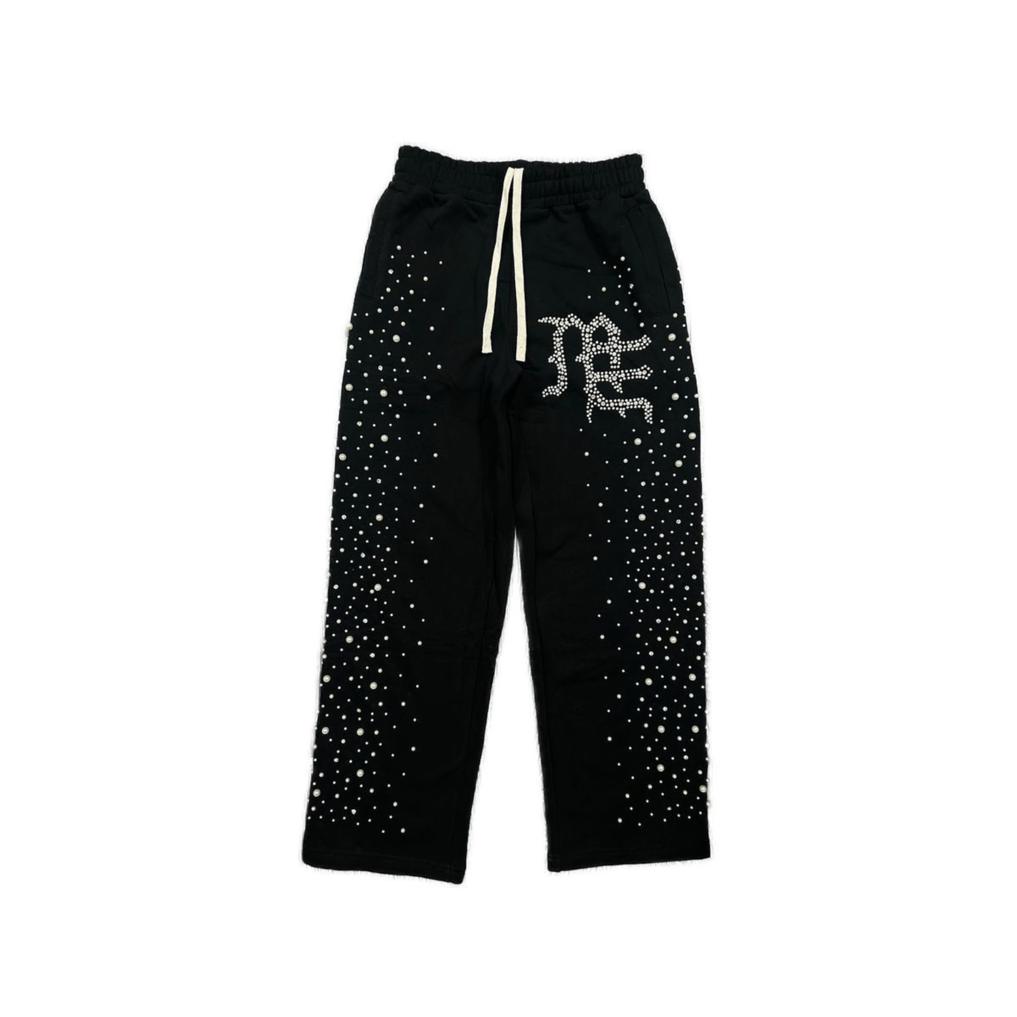 Mixed Emotion "Pearl" Sweatpants (Black) - Mixed Emotion