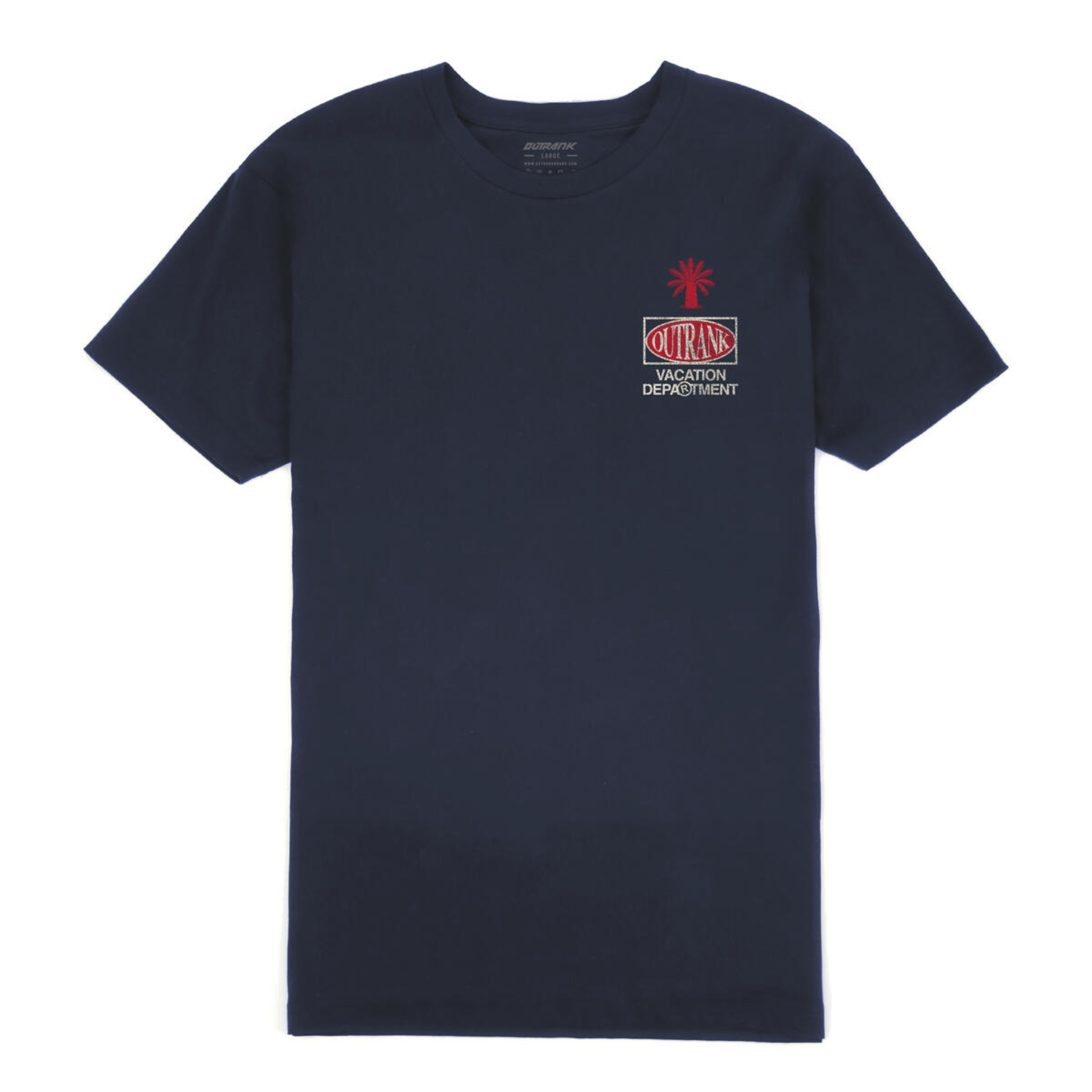 Outrank Vacation Department Tee (Navy)