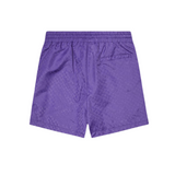 Valabasas "Signature Script" Nylon Shorts (Purple)