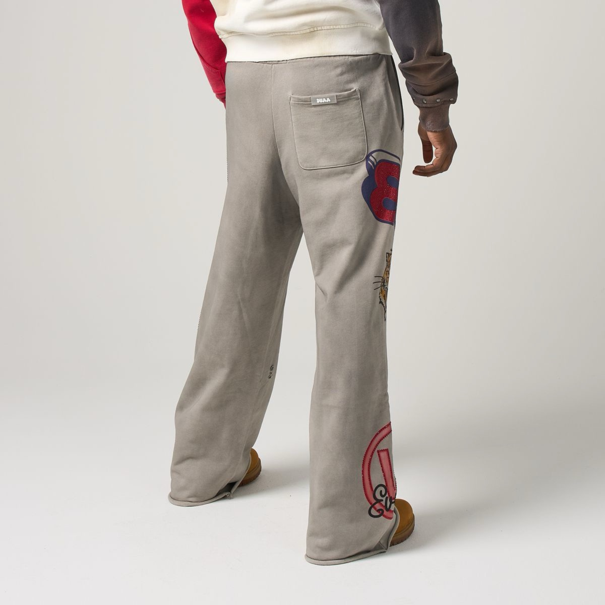 DUAA "LA JOLLA" Sweatpants (Grey) - DUAA