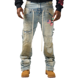 DUAA "World Peace" Blue Denim - DUAA