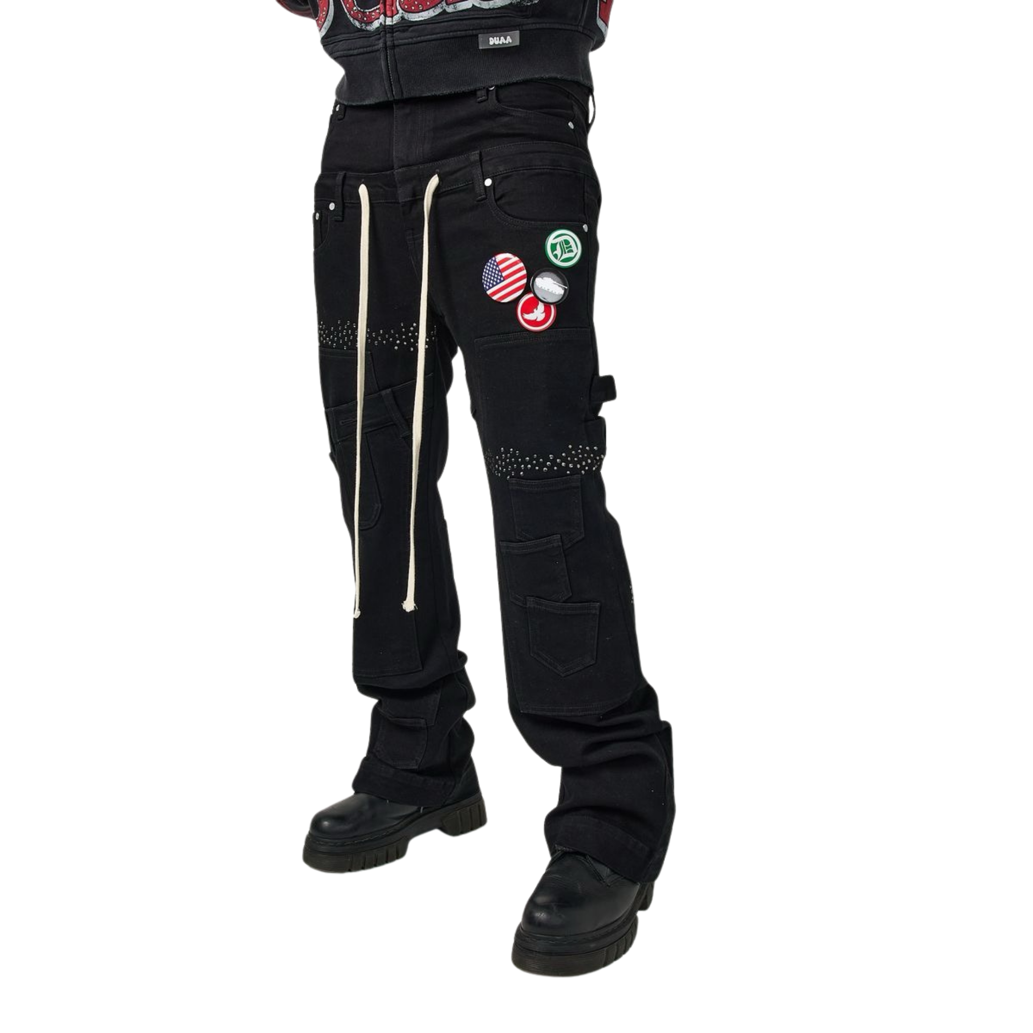 DUAA "Memory" Black Denim - DUAA