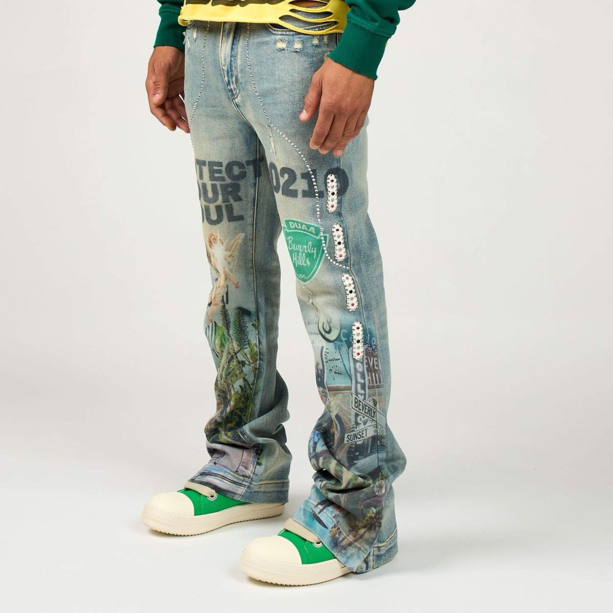 DUAA "90210" Blue Denim - DUAA