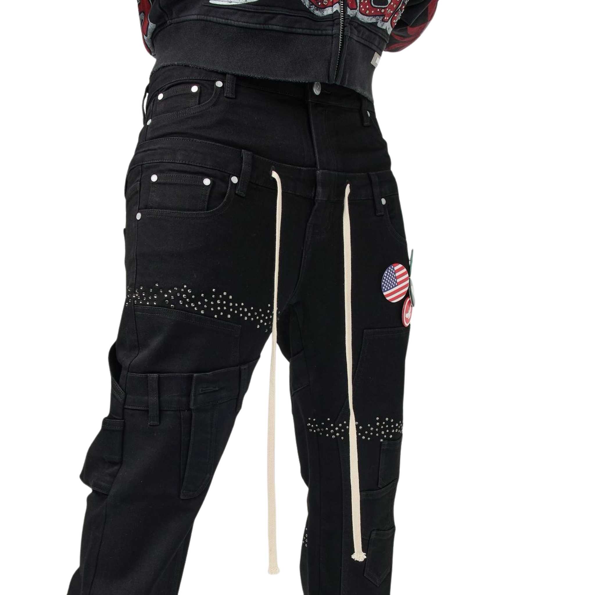 DUAA "Memory" Black Denim - DUAA