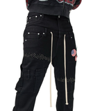 DUAA "Memory" Black Denim - DUAA
