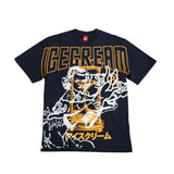Icecream "Time" Knit Oversized Tee (Charcoal) - Ice Cream