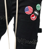 DUAA "Memory" Black Denim - DUAA