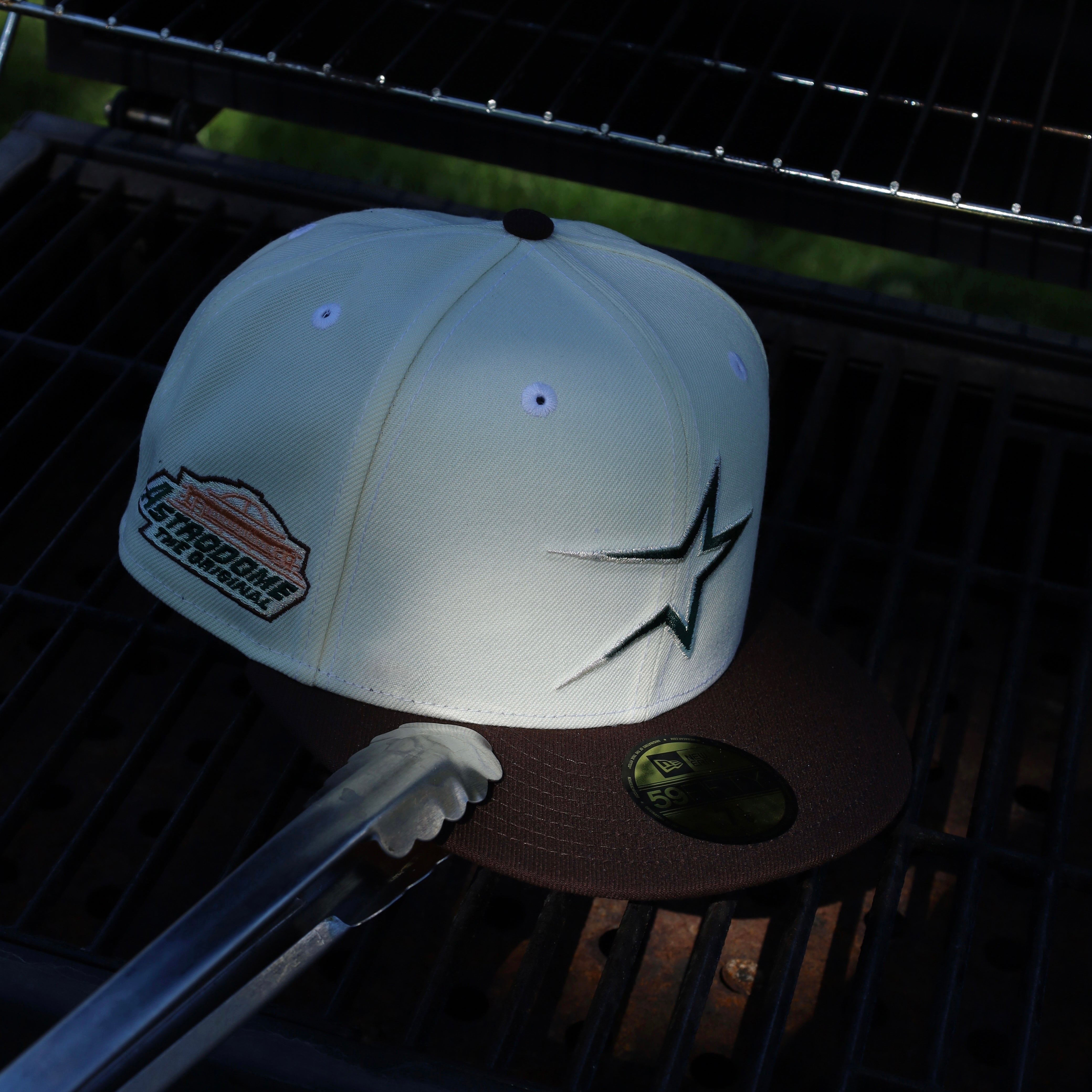 New Era Houston Astros Astrodome The Original Side Patch Fitted - New Era