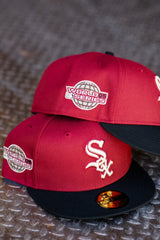 New Era Chicago White Sox 2005 World Series Grey UV (Brick Red/Black) 59Fifty Fitted