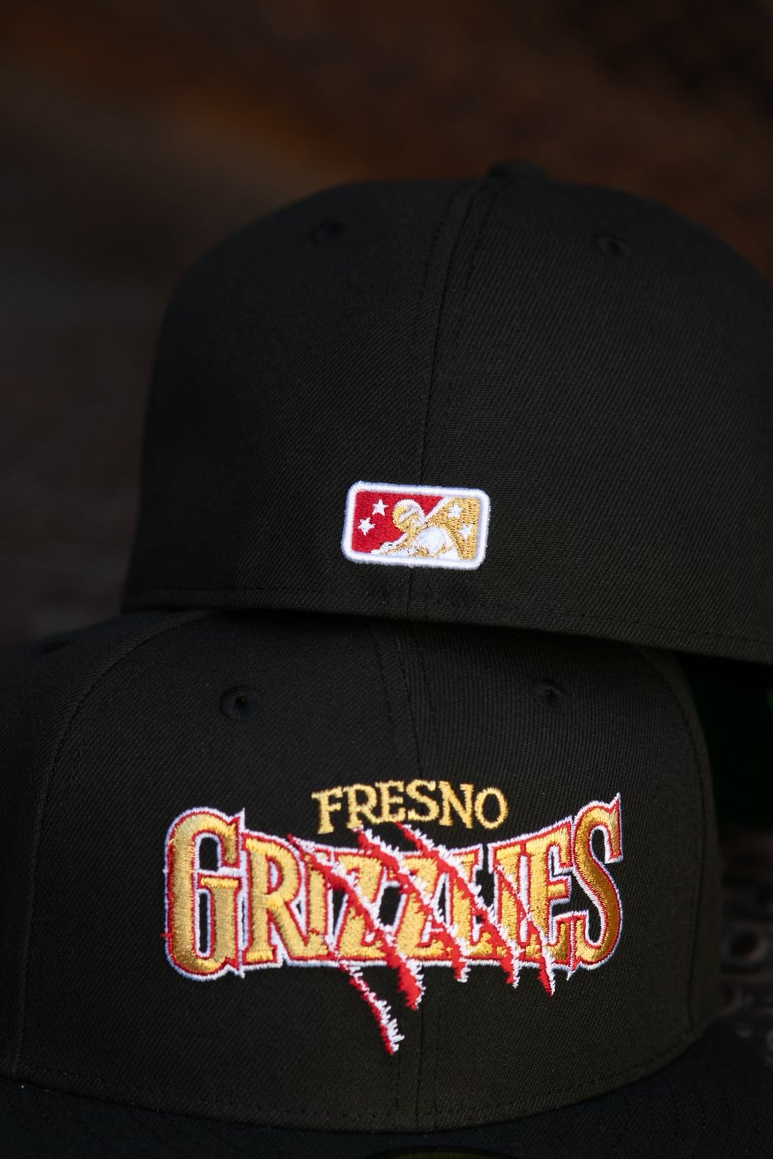 New Era Fresno Grizzlies Green UV (Black) 59Fifty Fitted - New Era