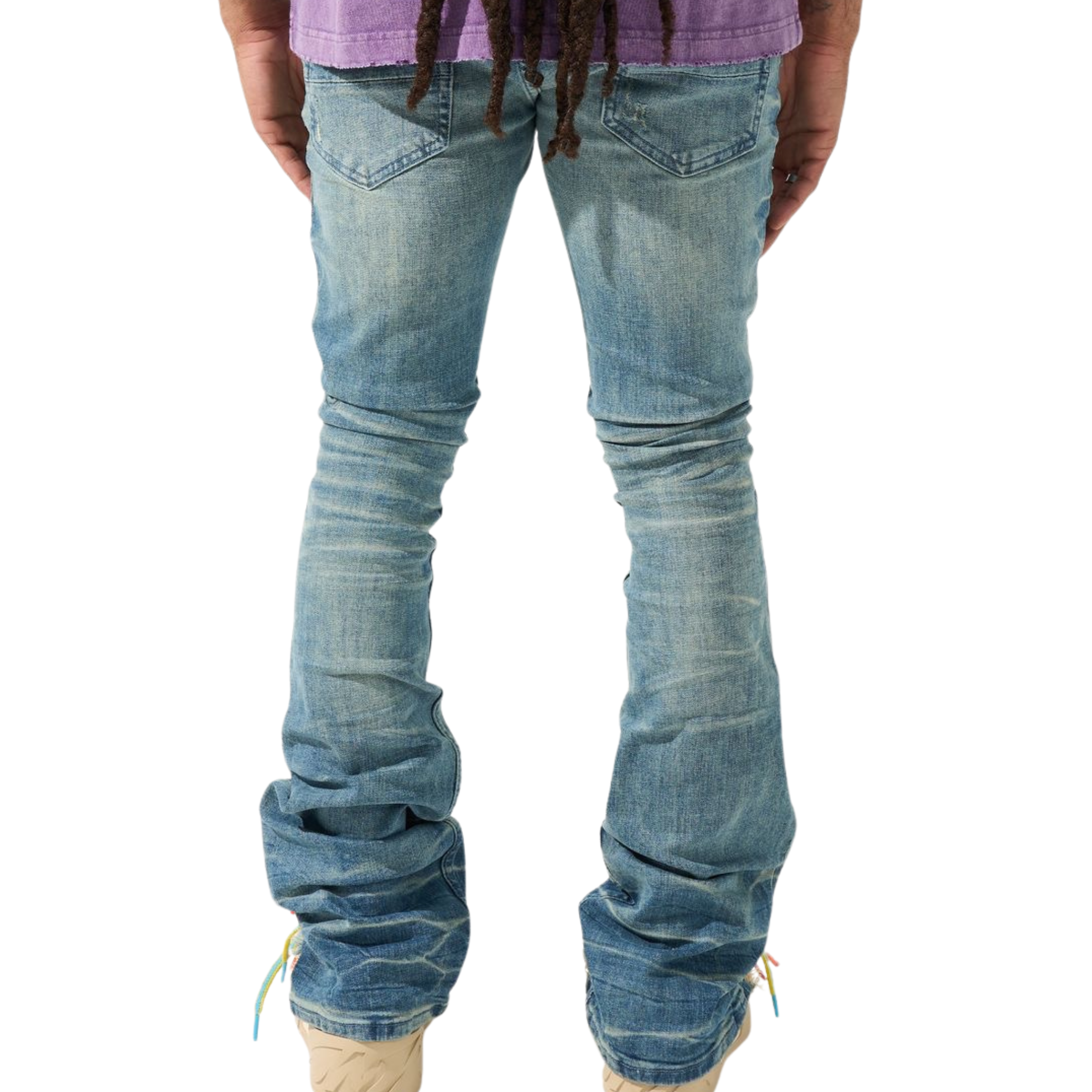 Serenede "NEPTUNE" Stacked Jeans - Serenede
