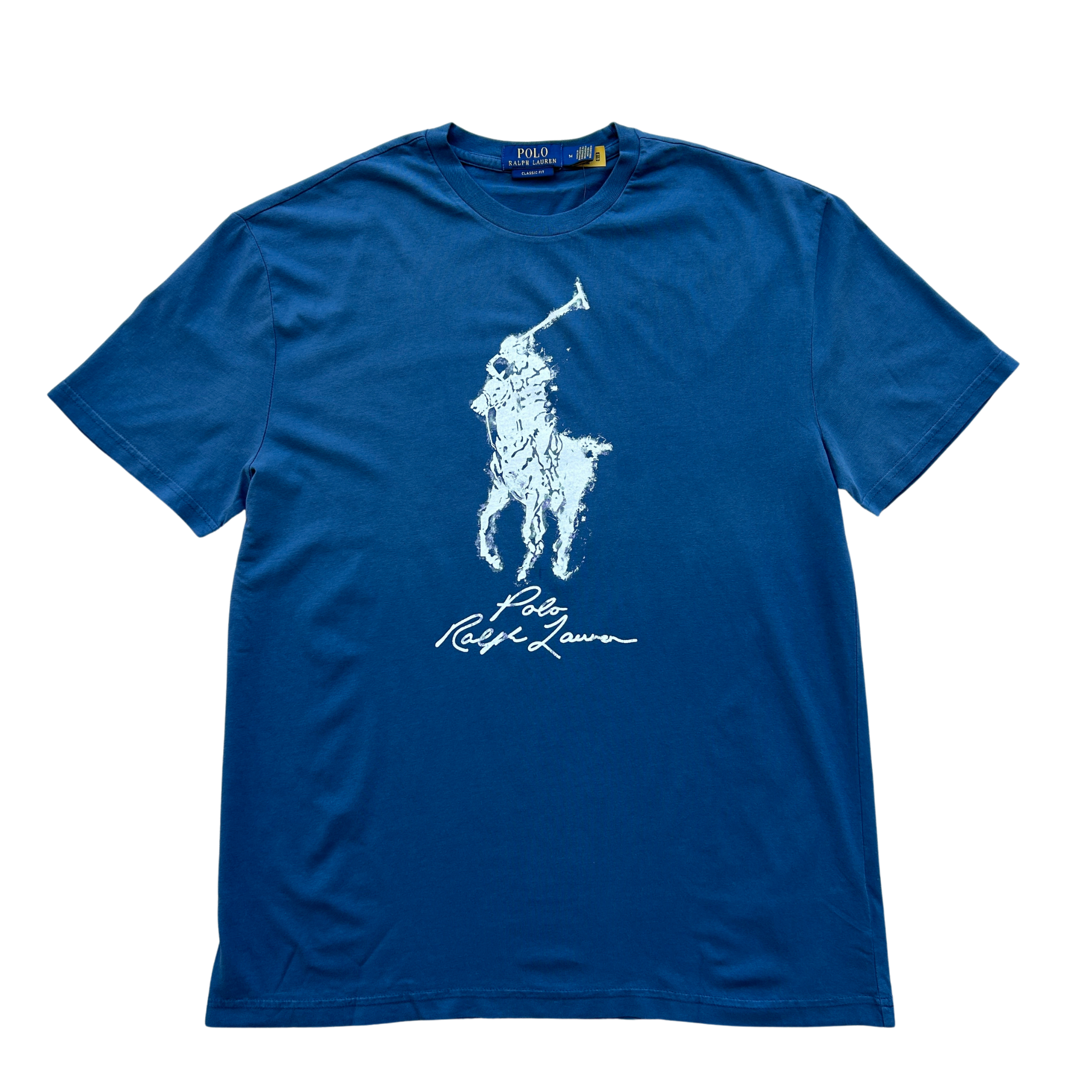 Polo Ralph Lauren Big Pony Jersey T-Shirt (Blue) - Polo Ralph Lauren