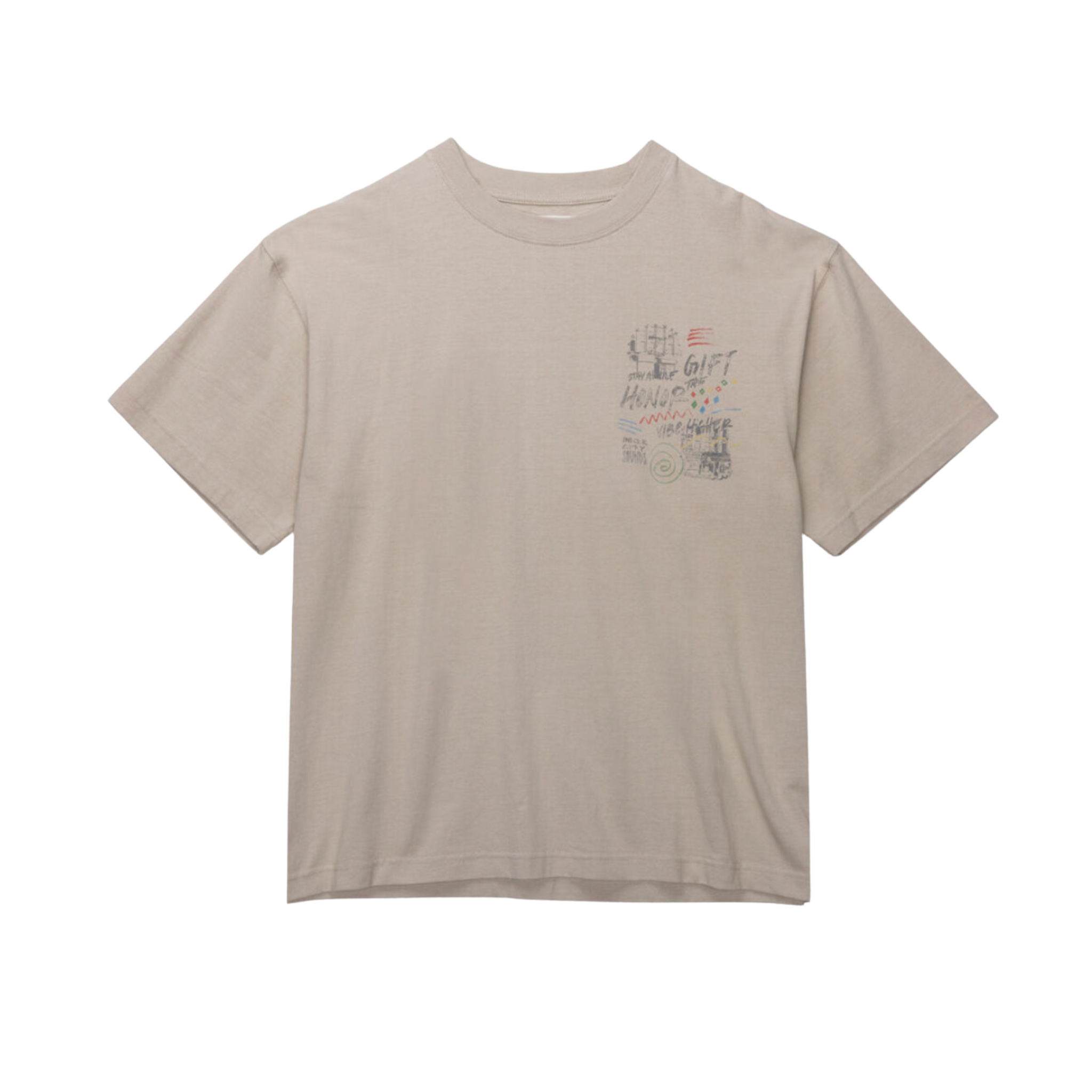 Honor the Gift Vibe Higher Tee (Tan) - Honor The Gift