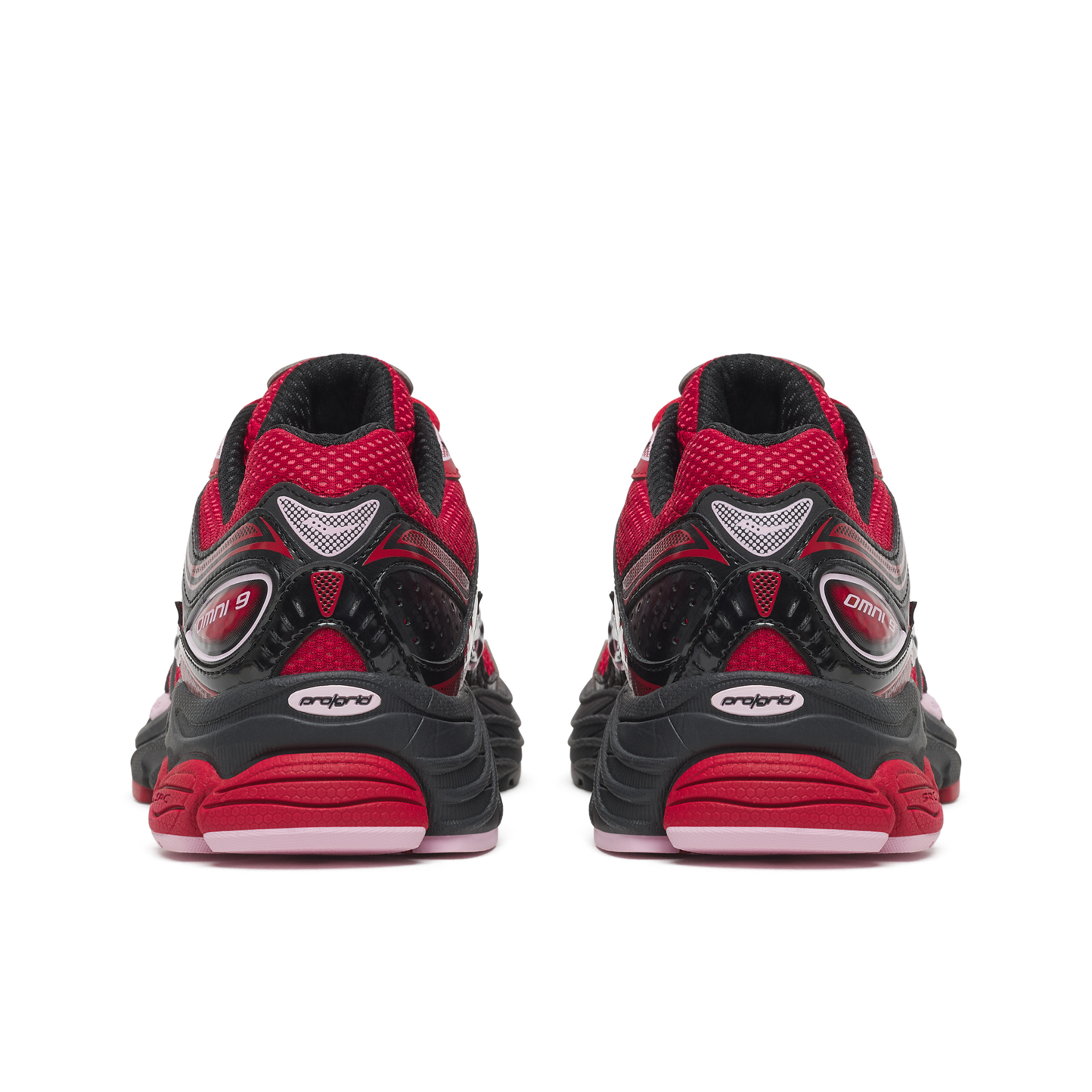 Mens Saucony ProGrid Omni 9 St.Valentine (Red/Black) - Saucony