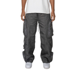 EPTM Baggy Moon Zip Cargo Pants (Grey)