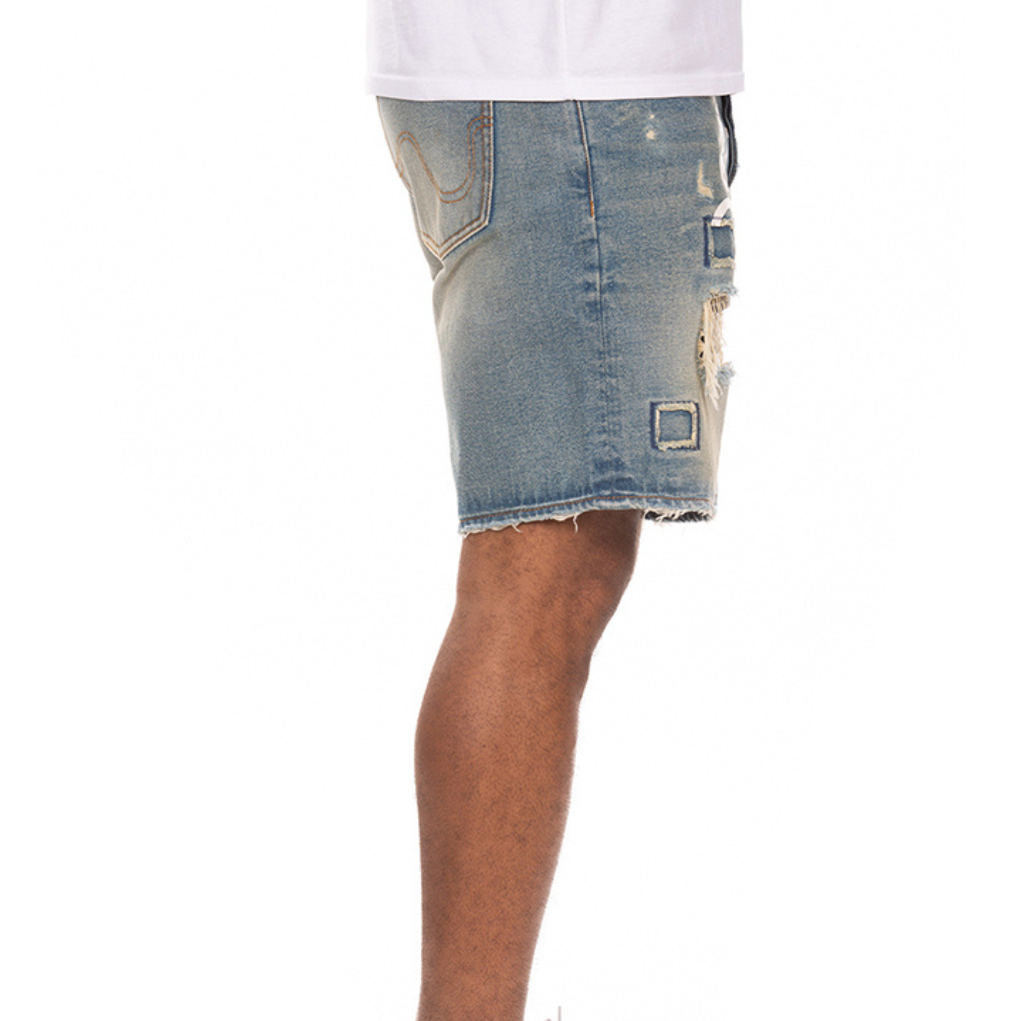 Icecream "Returner" Jean Shorts (Chocolate chip) - Ice Cream