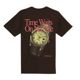 Outrank Time Waits On No One Tee (Brown)